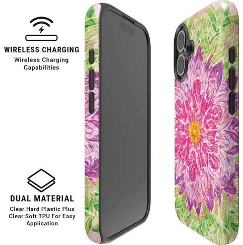 Ginseng Flower iPhone 16 Magsafe Impact Case